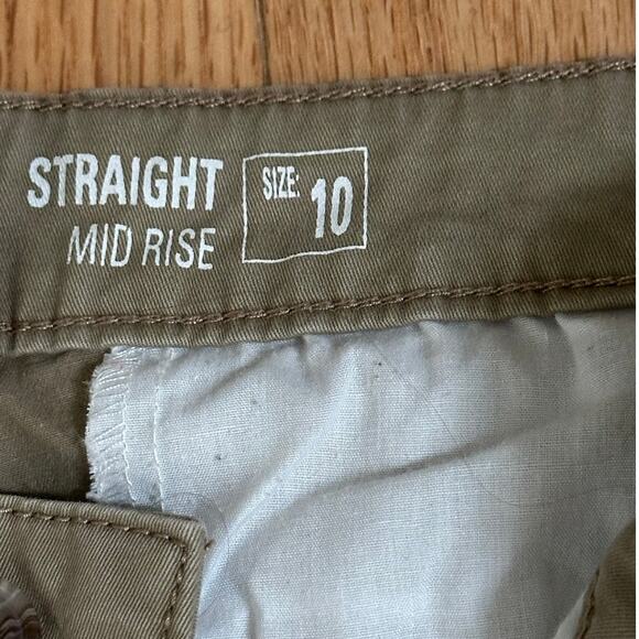 Sonoma Life Style pants,  Size 10, 30" inseam,  Straight Leg Mid Rise - Picture 6 of 7